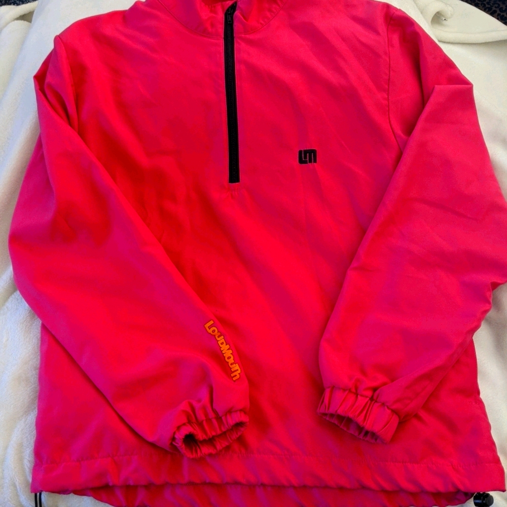 COPY - Loudmouth John Daly pink jacket golf medium